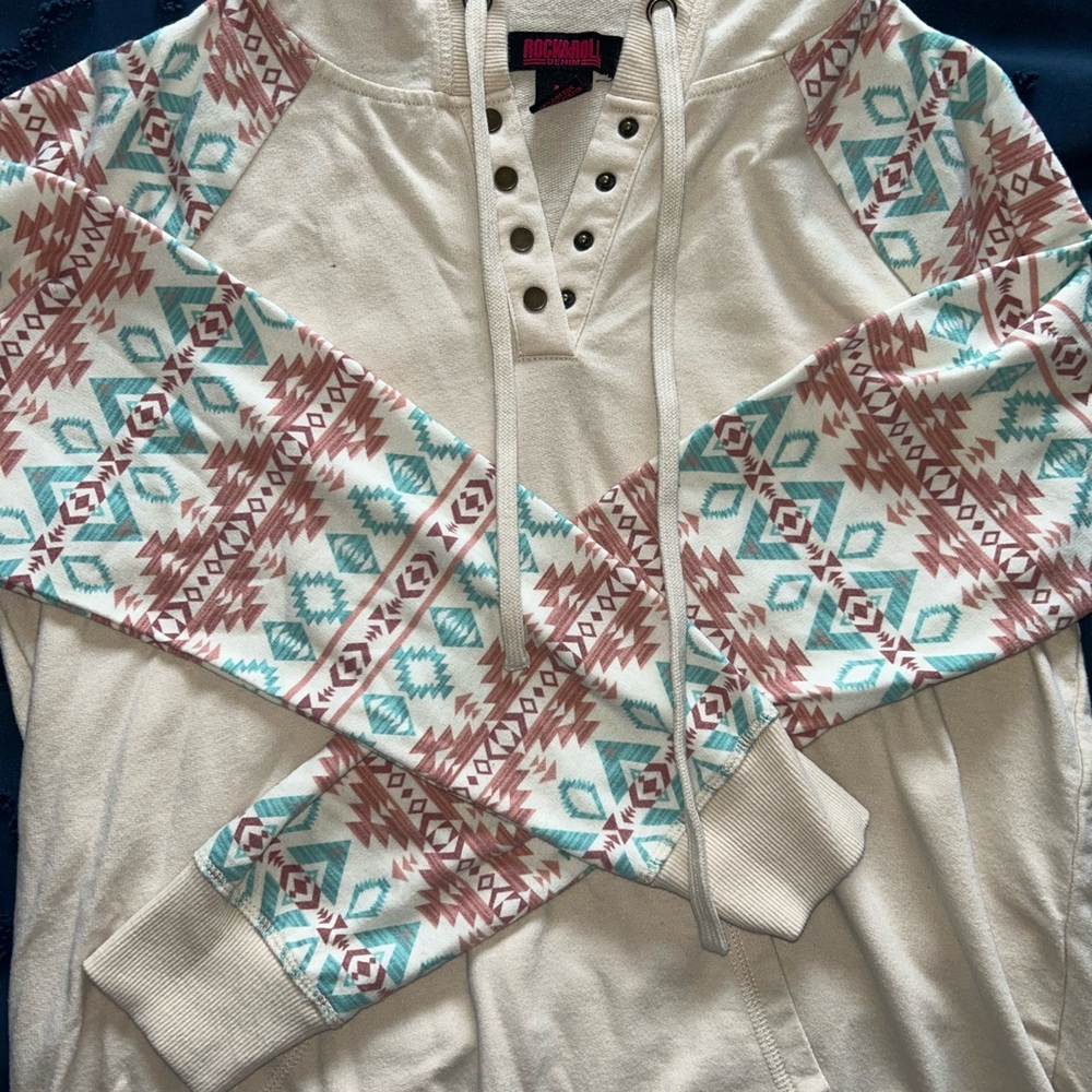 Aztec Patterned Women's Sweater